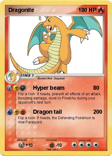 Pokemon Dragonite