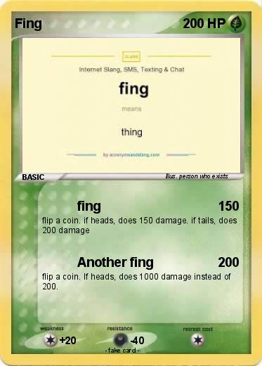 Pokemon Fing