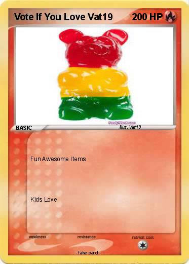 Pokemon Vote If You Love Vat19
