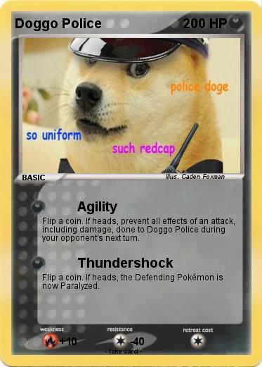 Pokemon Doggo Police