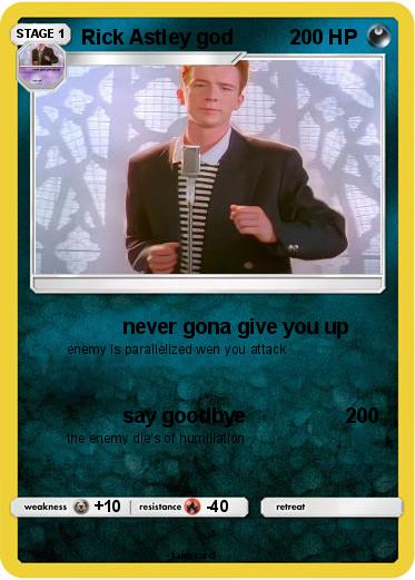 Pokemon Rick Astley god