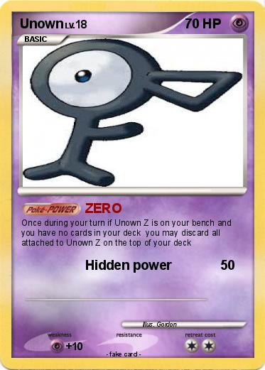 Pokemon Unown