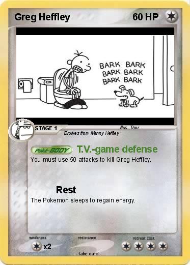 Pokemon Greg Heffley