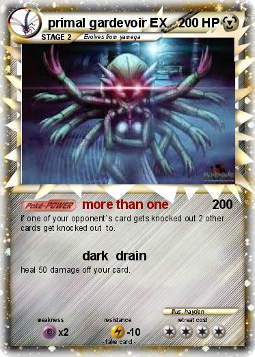 Pokemon primal gardevoir EX