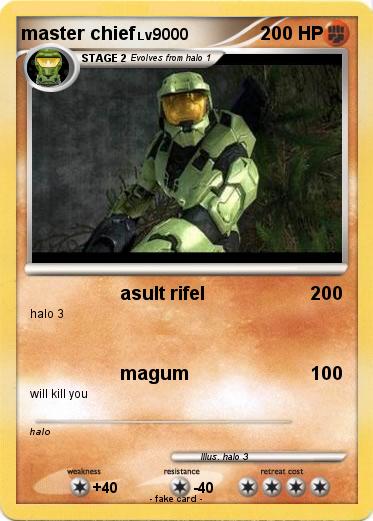 Pokemon master chief