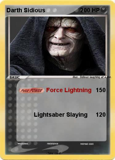 Pokemon Darth Sidious