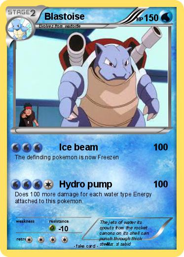 Pokemon Blastoise