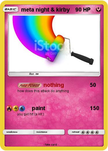 Pokemon meta night & kirby