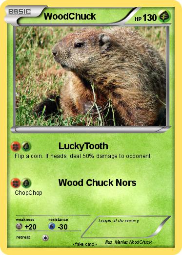Pokemon WoodChuck