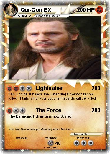 Pokemon Qui-Gon EX