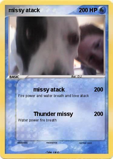 Pokemon missy atack
