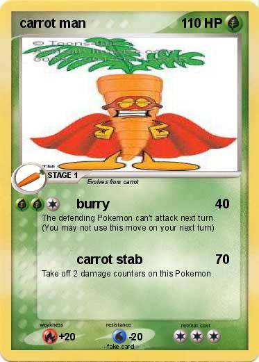 Pokemon carrot man