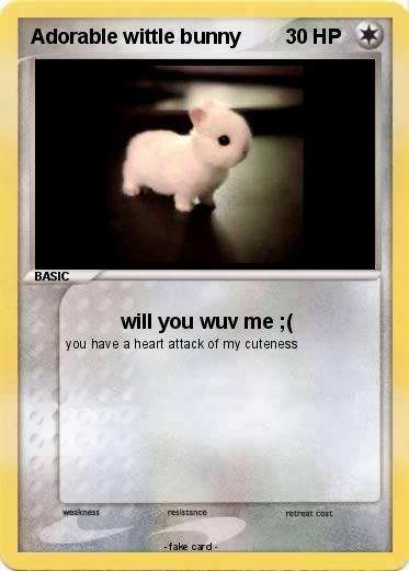 Pokemon Adorable wittle bunny