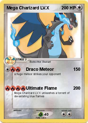 Pokemon Mega Charizard LV.X