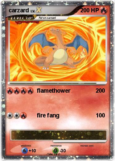 Pokemon carzard
