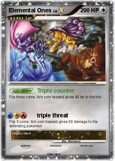 Pokemon Elemental Ones