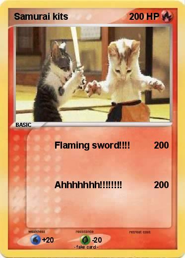 Pokemon Samurai kits