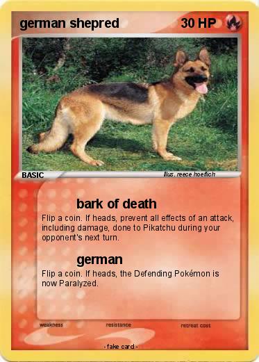 Pokemon german shepred