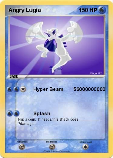 Pokemon Angry Lugia