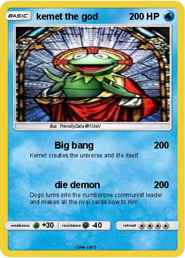 Pokemon kemet the god