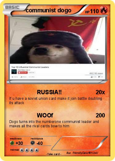 Pokemon communist dogo