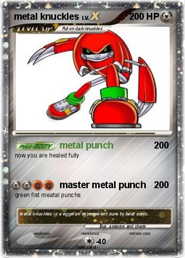 Pokemon metal knuckles