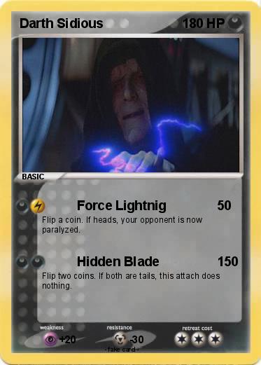 Pokemon Darth Sidious