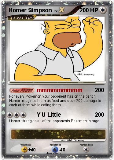 Pokemon Homer Simpson
