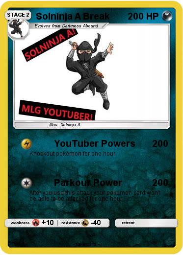Pokemon Solninja A Break