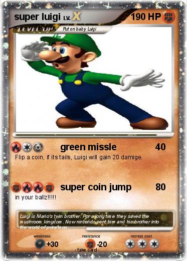 Pokemon super luigi