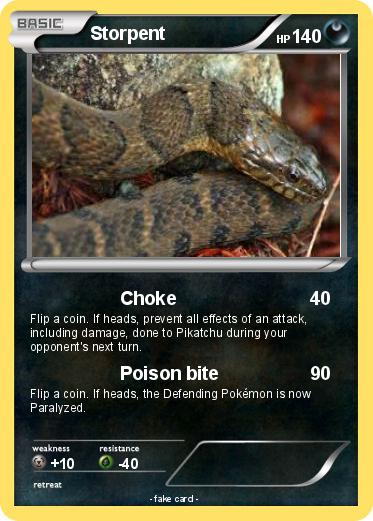 Pokemon Storpent