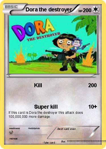 Pokemon Dora the destroyer