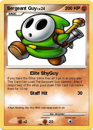 Pokemon Sergeant Guy