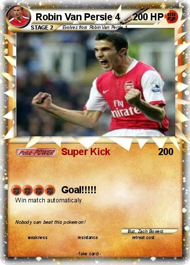 Pokemon Robin Van Persie 4