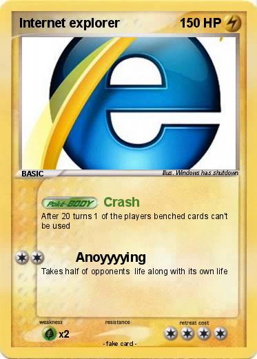Pokemon Internet explorer