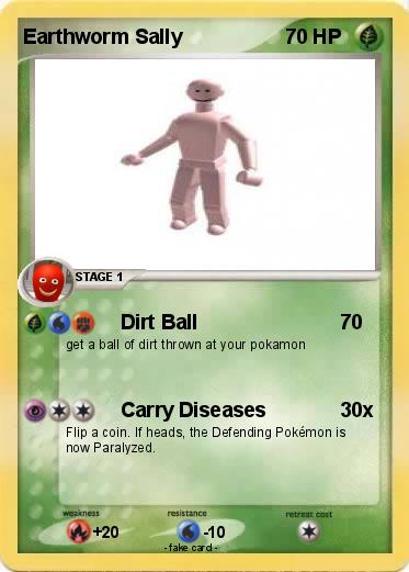Pokemon Earthworm Sally
