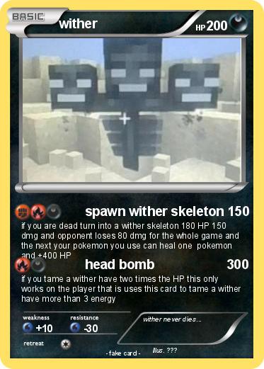 Pokemon wither