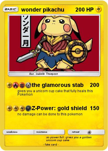 Pokemon wonder pikachu