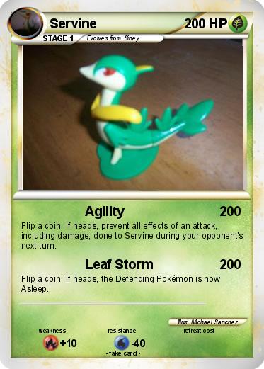 Pokemon Servine