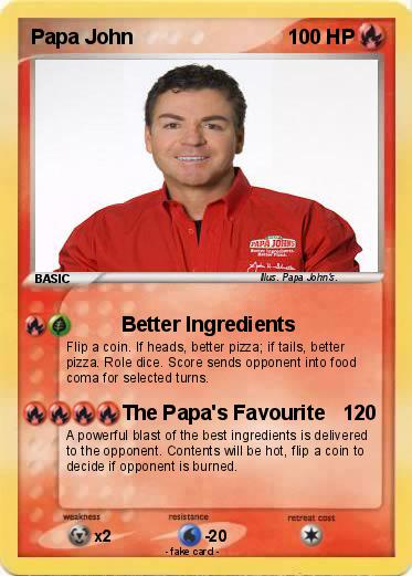 Pokemon Papa John