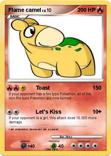 Pokemon Flame camel