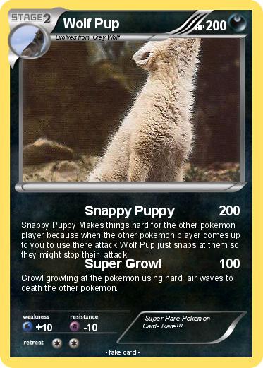 Pokemon Wolf Pup Pokemon Wolf Pup
