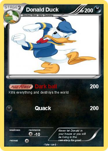 Pokemon Donald Duck