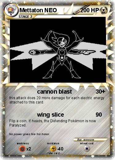 Pokemon Mettaton NEO