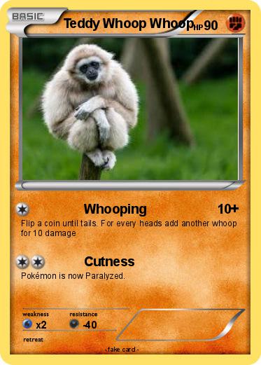 Pokemon Teddy Whoop Whoop