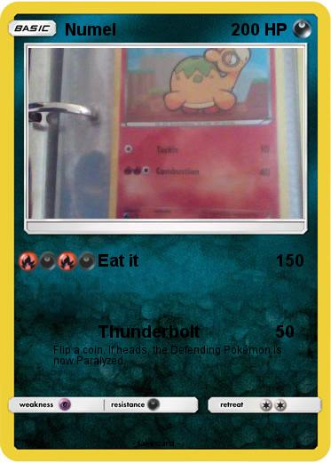 Pokemon Numel