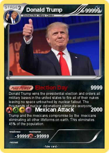 Pokemon Donald Trump