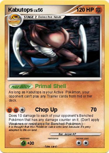 Pokemon Kabutops