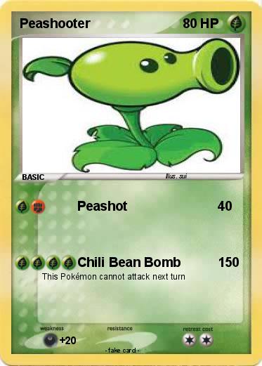 Pokemon Peashooter