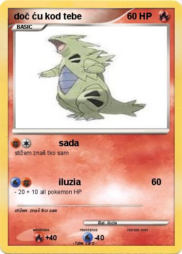 Pokemon doč ću kod tebe